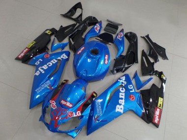 2006-2011 Aprilia RS125 Motorcycle Fairings - Blue Black Canada