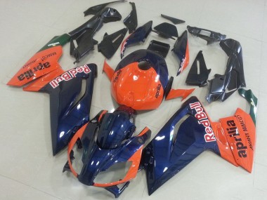 2006-2011 Aprilia RS125 Motorcycle Fairings - Orange Dark Blue Canada