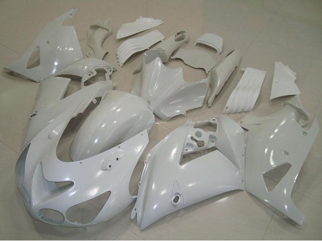 2006-2011 Kawasaki ZX14R ZZR1400 Motorcycle Fairings - White Canada