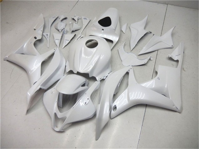 2007-2008 Honda CBR600RR Motorcycle Fairings - Pearl White Canada