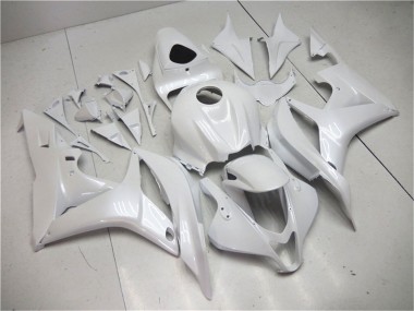 2007-2008 Honda CBR600RR Motorcycle Fairings - Pearl White Canada