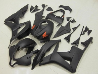 2007-2008 Honda CBR600RR Motorcycle Fairing - Matte Black Red Canada