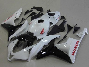 2007-2008 Honda CBR600RR Motorcycle Fairings - White Glossy Black Red Canada