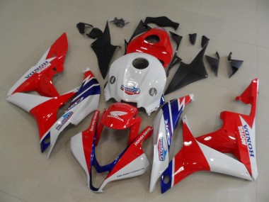 2007-2008 Honda CBR600RR Motorcycle Fairings - White Red Blue Canada