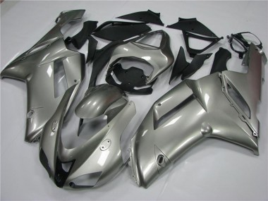 2007-2008 Kawasaki ZX6R Motorcycle Fairings - Grey Canada