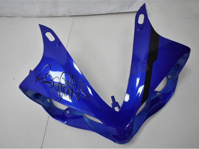 2007-2008 Yamaha YZF R1 Motorcycle Fairings - Blue Yellow Black Shark Canada
