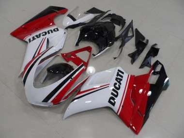 2007-2014 Ducati 1098 Motorcycle Fairings - White Red Green Glossy Black Canada