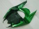 2008-2010 Kawasaki ZX10R Motorcycle Fairings - Glossy Black Green Flame Canada