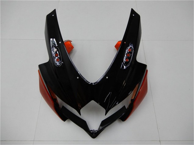 2008-2010 Suzuki GSXR 600/750 Motorcycle Fairings - Orange Grey Glossy Black Canada