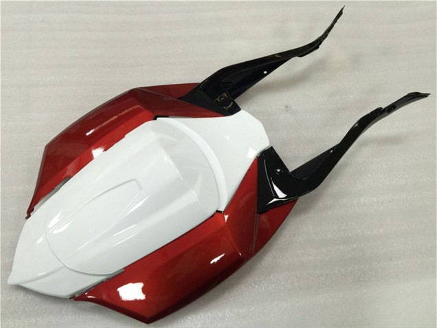 2008-2010 Suzuki GSXR 600/750 Motorcycle Fairings - White Red Glossy Black Canada