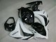 2008-2011 Honda CBR1000RR Motorcycle Fairings Kits - White Glossy Black Canada
