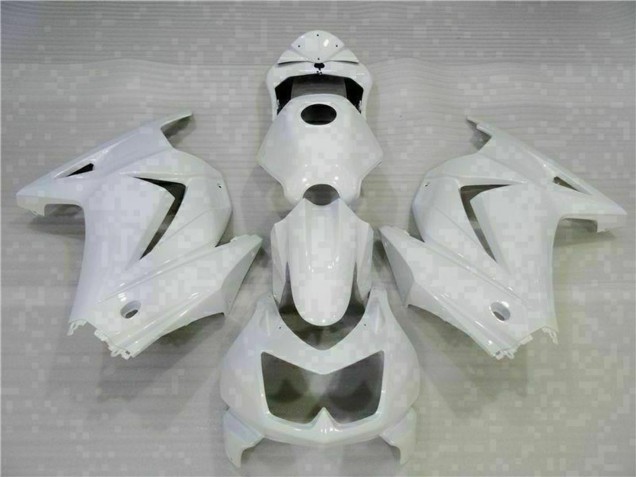 2008-2012 Kawasaki EX250 Motorcycle Fairings - White Canada