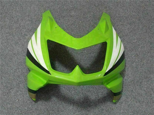 2008-2012 Kawasaki EX250 Motorcycle Fairing - Green White Black Canada