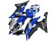 2008-2016 Yamaha YZF R6 Motorcycle Fairings - White Blue Matte Black Yamalube Canada