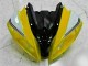 2008-2016 Yamaha YZF R6 Motorcycle Fairings - Yellow White Glossy Black Canada