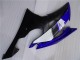 2008-2016 Yamaha YZF R6 Motorcycle Fairings - White Blue Matte Black Canada