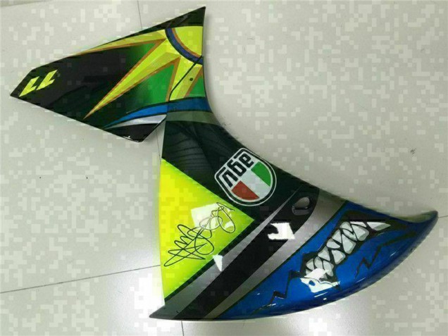 2009-2011 Yamaha YZF R1 Motorcycle Fairings - Blue Yellow Shark Canada