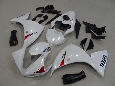 2009-2011 Yamaha YZF R1 Motorcycle Fairing - White Canada