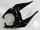 2009-2012 Kawasaki ZX6R Motorcycle Fairings - Glossy Black White Ninja Canada