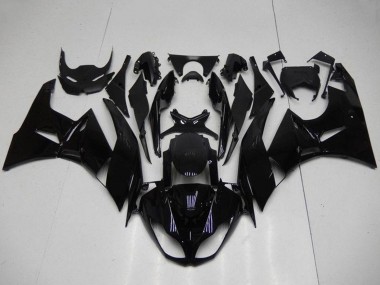 2009-2012 Kawasaki ZX6R Motorcycle Fairings - Glossy Black Canada