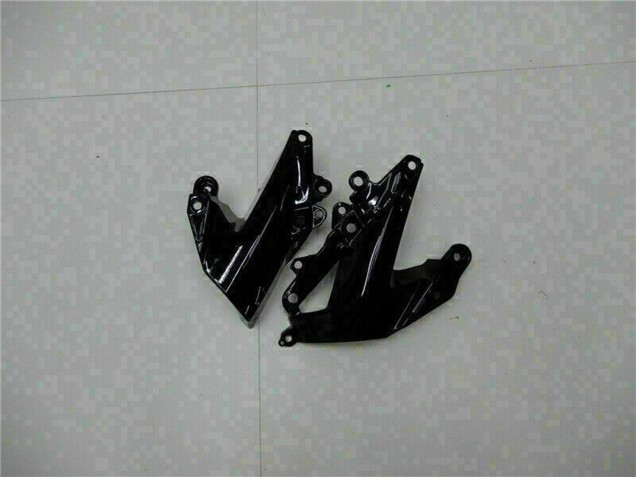 2009-2012 Kawasaki ZX6R Motorcycle Fairings - Glossy Black Green Canada