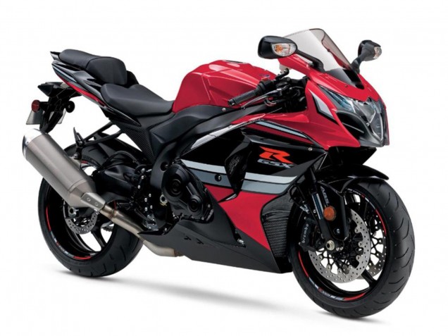 2009-2016 Suzuki GSXR 1000 Motorcycle Fairings - Red Grey Canada
