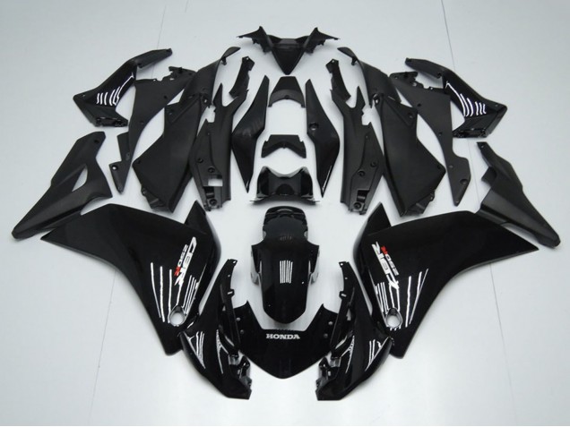 2011-2015 Honda CBR250RR Motorcycle Fairings - Glossy Black Matte Black Canada
