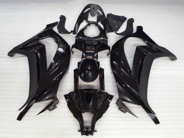 2011-2015 Kawasaki ZX10R Motorcycle Fairing - Glossy Black Canada