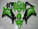 2011-2015 Kawasaki ZX10R Motorcycle Fairing - Green Glossy Black Canada