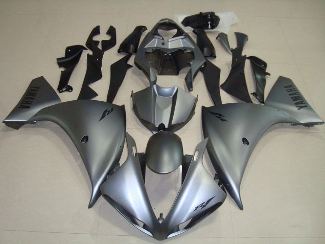 2012-2014 Yamaha YZF R1 Motorcycle Fairing - Matte Grey Canada