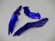 2013-2017 Kawasaki Ninja 300 EX300R Motorcycle Fairings - Blue Black White Flame Canada