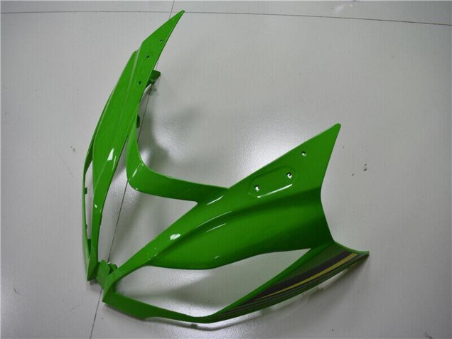 2013-2018 Kawasaki ZX6R Motorcycle Fairings - Green Yellow Glossy Black Matte Black Canada