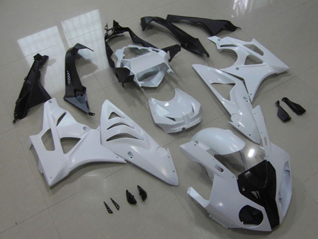 2009-2014 BMW S1000RR Motorcycle Fairings - White Canada
