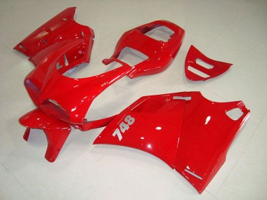 1993-2005 Ducati 748 Motorcycle Fairings - Red Canada