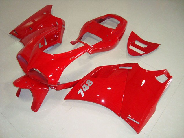 1993-2005 Ducati 748 Motorcycle Fairings - Red Canada