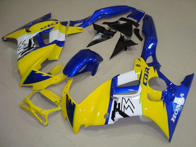 1995-1996 Honda CBR600 F3 Motorcycle Fairings - Blue White Yellow Canada