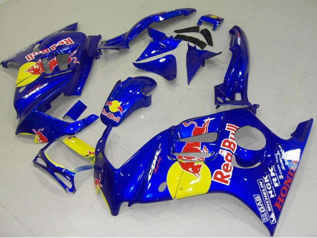 1995-1996 Honda CBR600 F3 Motorcycle Fairings - Blue Yellow Red Bull Canada
