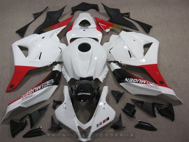 2009-2012 Honda CBR600RR Motorcycle Fairings - White Red Glossy Black Mugen Canada
