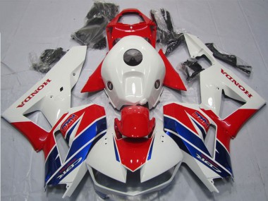2013-2023 Honda CBR600RR Bike Fairings - White Red Blue HRC Canada