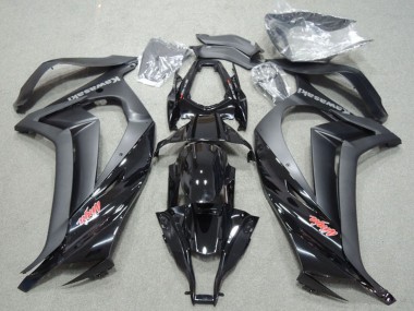 2011-2015 Kawasaki ZX10R Motorcycle Fairings - Glossy Black Matte Black Red Ninja Canada