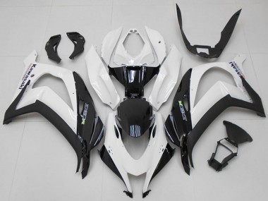 2016-2020 Kawasaki ZX10R Motorcycle Fairings - White Black Green Canada