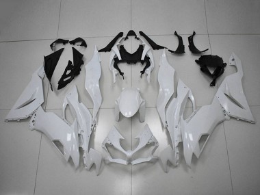 2019-2022 Kawasaki ZX6R Motorcycle Fairings - White Canada