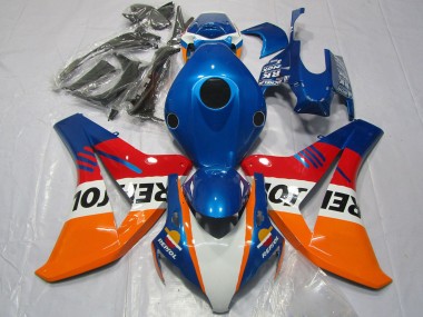 2008-2011 Honda CBR1000RR Motorcycle Fairings - Orange White Red Blue Repsol Canada