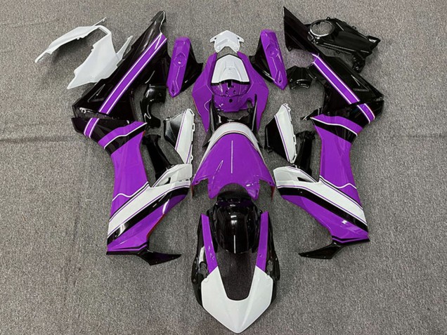2017-2023 Honda CBR1000RR Motorcycle Fairing - White Purple Glossy Black Canada