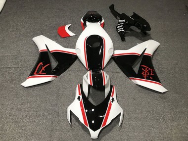 2008-2011 Honda CBR1000RR Motorcycle Fairings - White Red Glossy Black Canada