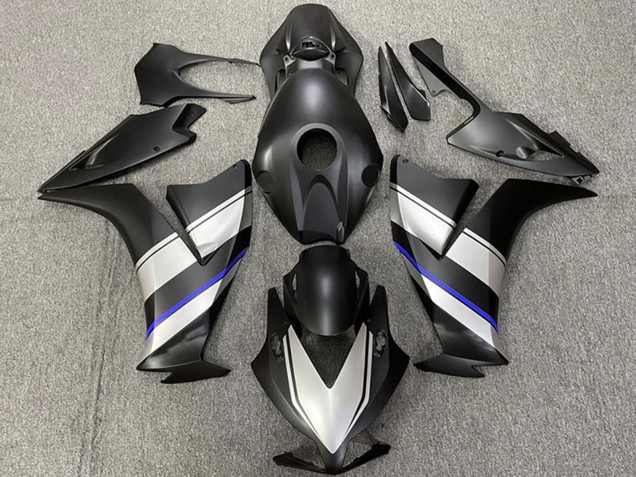 2012-2016 Honda CBR1000RR Motorcycle Fairings - Silver Blue Matte Black Canada