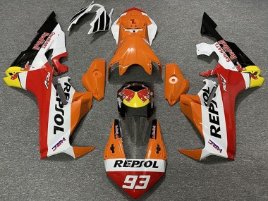 2017-2023 Honda CBR1000RR Motorcycle Fairings - Orange White Yellow Red Glossy Black Red Bull Repsol 93 Canada