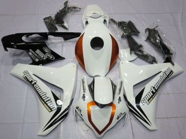 2008-2011 Honda CBR1000RR Motorcycle Fairings - White Red Glossy Black Sport Evolution Canada