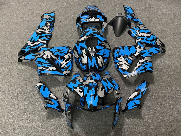 2005-2006 Honda CBR600RR Motorcycle Fairings - Camouflage Blue Canada