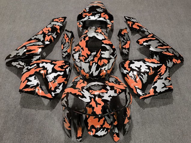 2005-2006 Honda CBR600RR Motorcycle Fairings - Camouflage Light Orange Canada
